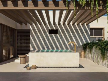 DEPARTAMENTO EN VENTA 2 RECAMARAS Y ALBERCA EN PLAYA DEL CARMEN