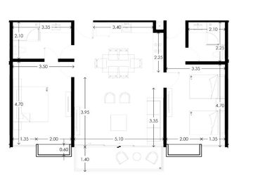 DEPARTAMENTO 2 RECAMARAS LOCK OFF/ PLAYA DEL CARMEN/ PREVENTA /PLUSVALIA/ CONFORT.