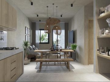 LOFT EN VENTA EN CANCUN CON ROOFTOP Y CANCHA DE PADEL