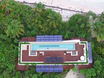 Se vende hermosa villa ecosostenible dentro de la reserva de Sian Kaan, Tulum