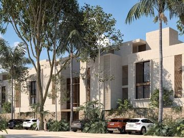 PREVENTA DEPARTAMENTO EN TULUM CON ALBERCA PRIVADA CERCA DE LA PLAYA /PLUSVALIA