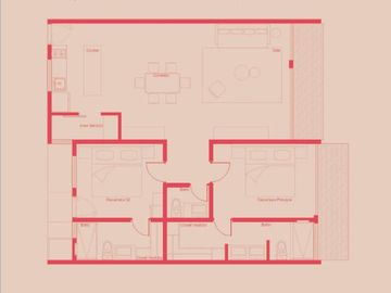 En venta departamento de 2 recámaras nuevo en Tulum (275)