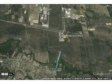 TERRENO EN VENTA uso industrial FRANCISCO VILLA PESQUERIA
