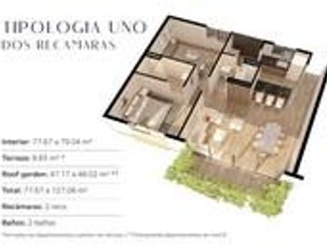 Departamento en  Venta nuevos en Desarrollo Stacia Zur, Puebla