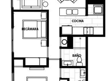 Departamento en Colonia Cuauhtémoc