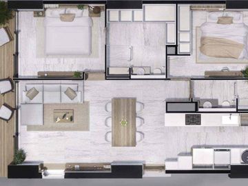 Woha, Departamento en Venta en Puerto Cancún