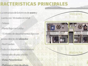 DEPARTAMENTO EN VENTA EN TORRE KUPRESS, ZONA ZAVALETA