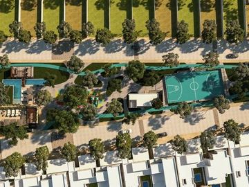 Casa en venta en Mérida Privada Amidanah Mod D casa de una planta Temozón norte Mayo Paneles solares de regalo
