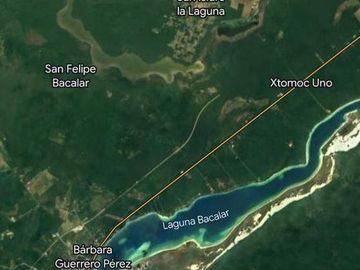 VENTA DE RANCHO CERCA DE BACALAR