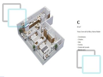 DEPARTAMENTO EN VENTA ZONA CENTRO DE MONTERREY