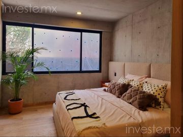 Puebla 277 , Roma Norte. Cuauhtémoc, Cdmx. Departamento Town house exterior en venta.