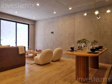 Puebla 277 , Roma Norte. Cuauhtémoc, Cdmx. Departamento Town house exterior en venta.