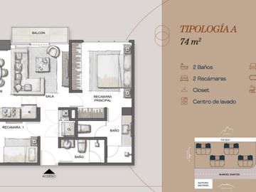 Departamento en  Venta en San Pedro