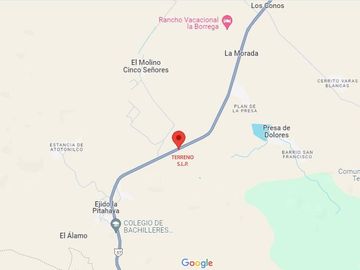 Terreno en San Luis Potosí. Sup. 1,165,000 m2