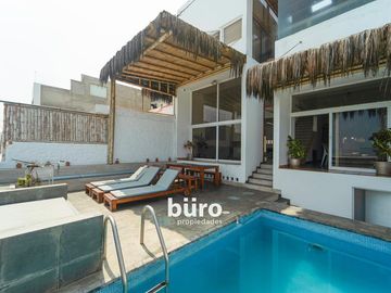 EXCELENTE CASA EN VENTA CON VISTA AL MAR EN MALECON PICO ALTO DE PUNTA HERMOSA
