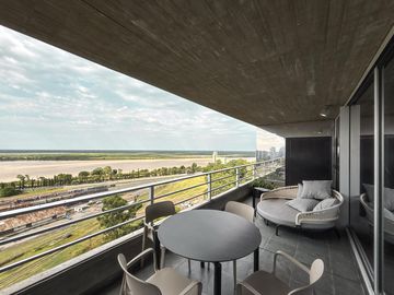 Departamento de 3 dormitorios en suite con amenities y vista al río