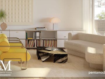 Departamento de 4 ambientes con dependencia y patio en Nuñez