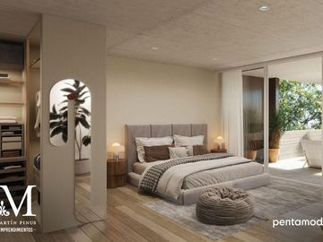 Departamento de 4 ambientes con dependencia y patio en Nuñez