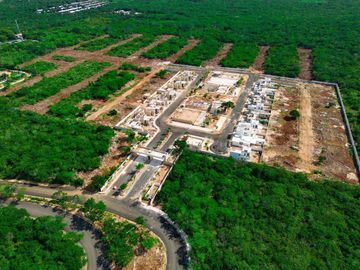 CASA 1 PISO  DE DOS RECAMARAS MODELO AUREA VENTA MERIDA CONKAL