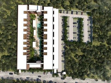 Departamento en Venta Merida Homu Mod L83  Temozon Norte Yucatan