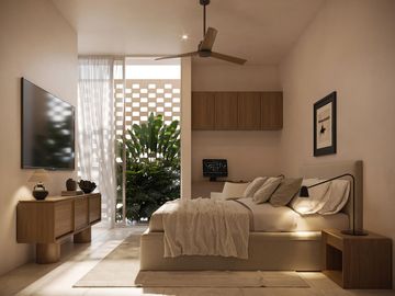 Departamentos de 1 recámara con amenidades en venta en Cholul, Norte de Mérida.