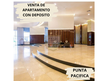 VENTA DE APARTAMENTO EN PUNTA PACIFICA CON VISTA AL MAR
