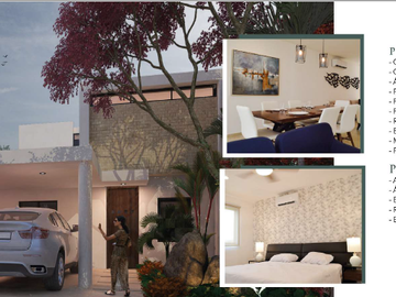 Casas en preventa RESIDENCIAL BOTANICO, en Conkal, Mérida Yuc.