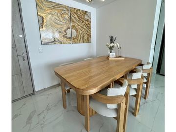 Vendo moderno apto piso medio alto en la loma de Los Mesa