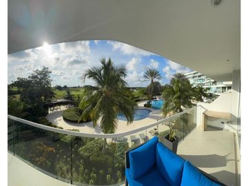 Venta apartamento 3 alcobas Karibana Cartagena Golf Beach