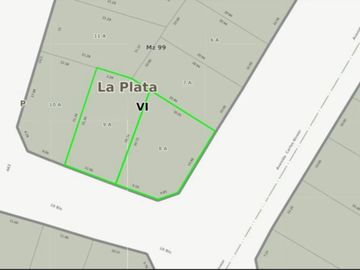 Casas con terreno en City Bell esquina apto comercial avenida