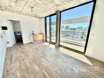 47m2 Monoambiente a estrenar  con gran balcon terraza en villa urquiza