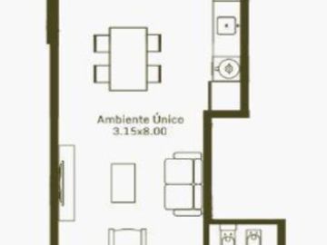 Venta de Departamento 1 amb. en Morón