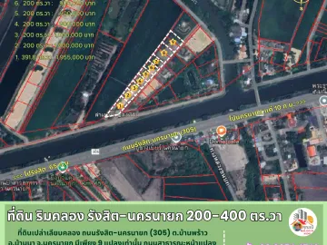 Land for sale in Ban Phrao, Nakhon Nayok