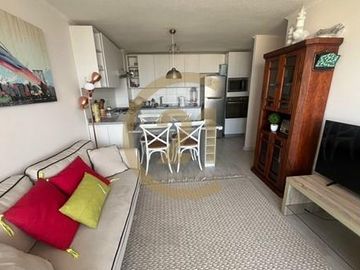 Venta departamento amoblado a pasos de la playa