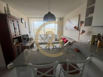 Venta departamento amoblado a pasos de la playa