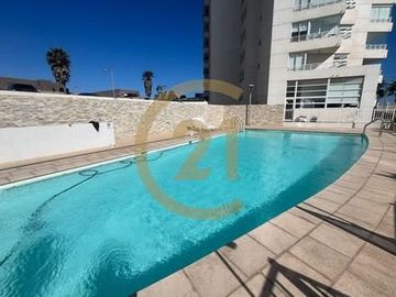 Venta departamento amoblado a pasos de la playa