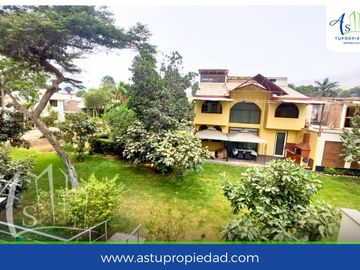 VENTA CASA  CLUB LOS GIRASOLES CHACLACAYO
