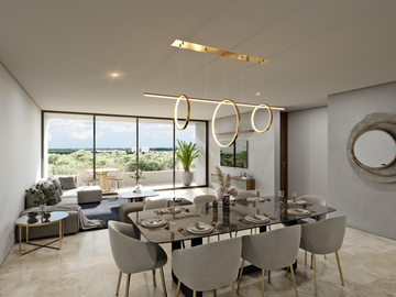HERMOSO DEPARTAMENTO DUPLEX  EN VENTA MONTEBELLO MERIDA YUCATAN