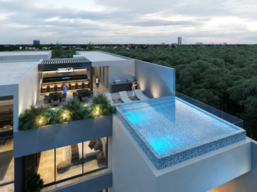 HERMOSO DEPARTAMENTO DUPLEX  EN VENTA MONTEBELLO MERIDA YUCATAN