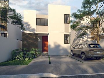 CASA EN VENTA EN PRIVADA MERIDA CONKAL CON PARQUES DE AMENIDADES