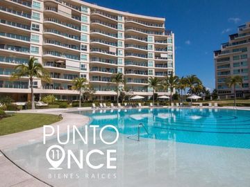 Apartment for Sale in Del Canto Nuevo Vallarta, Oceanfront.