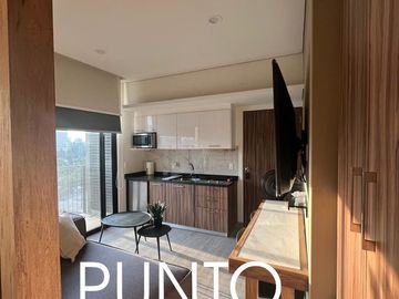 Loft con balcón en venta en Av. Revolución.