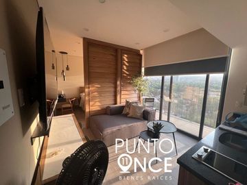 Loft con balcón en venta en Av. Revolución.