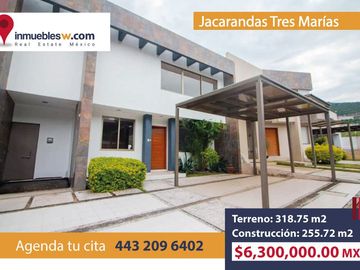 CASA EN VENTA EN JACARANDAS TRES MARIAS, MORELIA