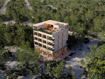 Departamento de 1 Recamara 1 Baño en Aldea Zama, con Jacuzzi Privado