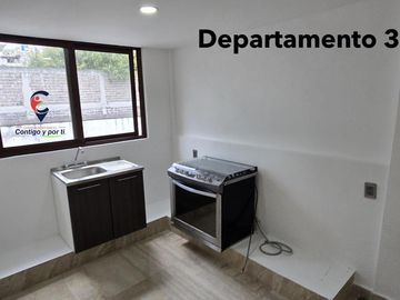 EDIFICIO - OLIVAR DEL CONDE. – EDIFICIO con 3 departamentos independientes