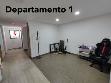 EDIFICIO - OLIVAR DEL CONDE. – EDIFICIO con 3 departamentos independientes