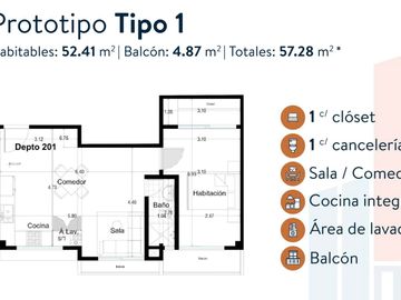Departamentos en Venta Benito Juarez