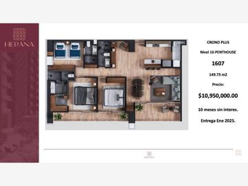 Departamento en venta en Punta Campestre, León, Guanajuato