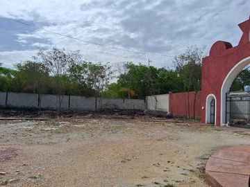 TERRENO EN VENTA |CON CASA | XMATKUIL MÉRIDA | TODO O EN PARTES